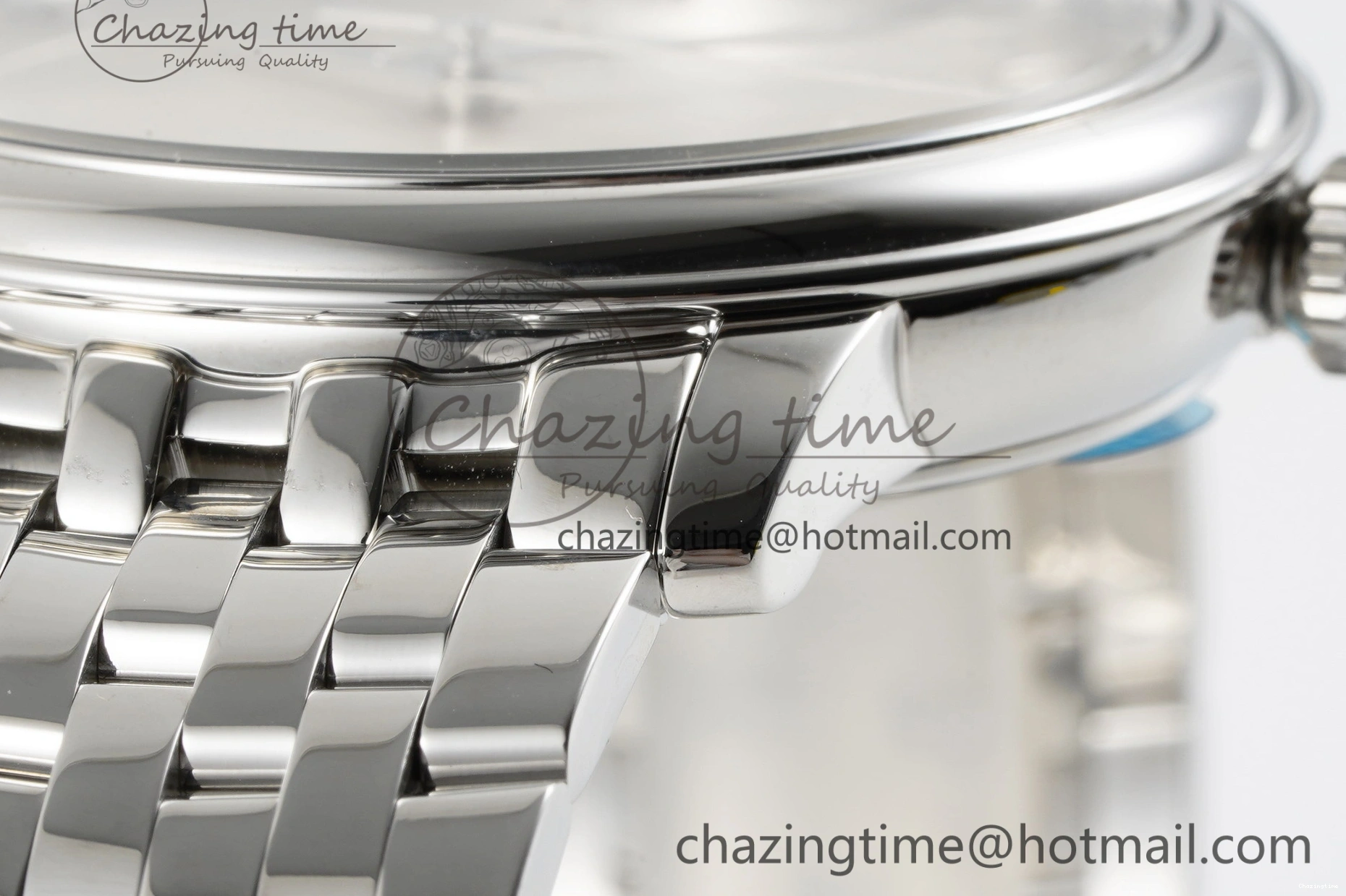 0319 De Ville SS TWF 1:1 Best Edition Silver Dial on SS Bracelet MIYOTA Practical 7836